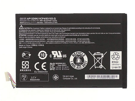 Batterie ordinateur portable pour ACER Iconia Tab A3-A10