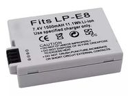 CANON EOS Rebel T2 Batterie 7.4 1500mAh