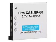 Batterie appareil photo numérique de remplacement pour CASIO CNP-60